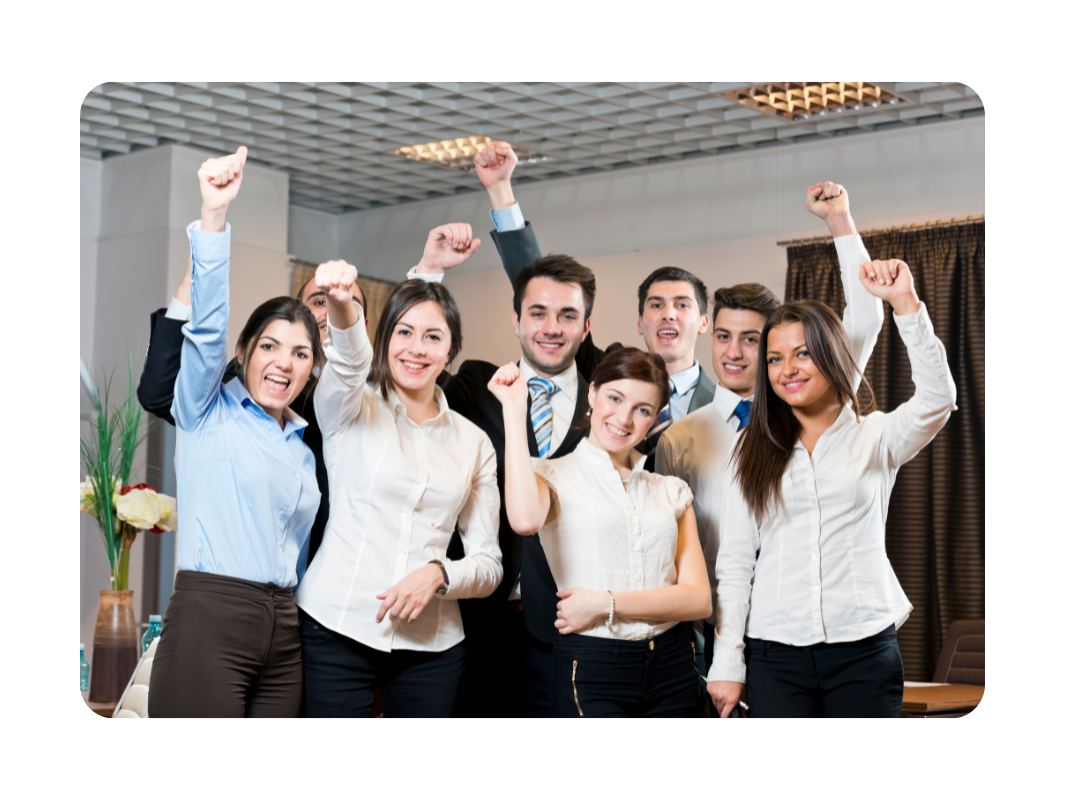 Chaim Consulting team members working together